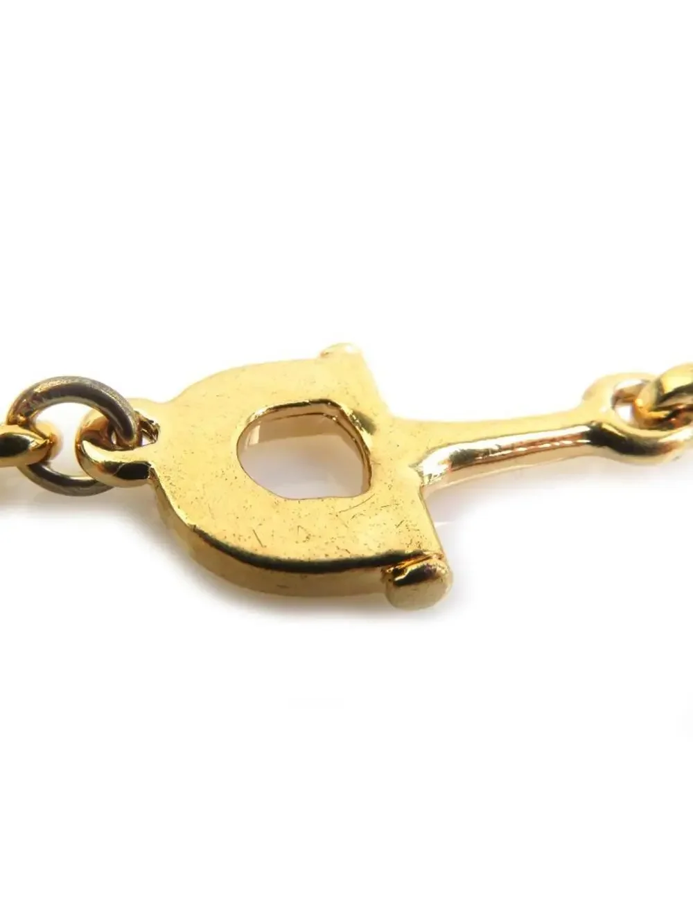 Auth Celine Necklace Gold Metal - #302613C15B